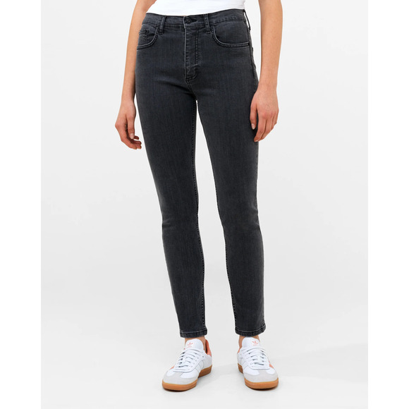 French Connection Soft Stretch Denim High Rise Skinny Charcoal Jeans size 10 - Picture 3 of 11